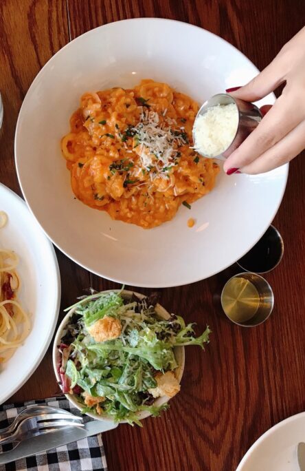 Having nice life by eating nice food